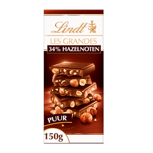 Lindt Les Grandes Puur Hazelnoot