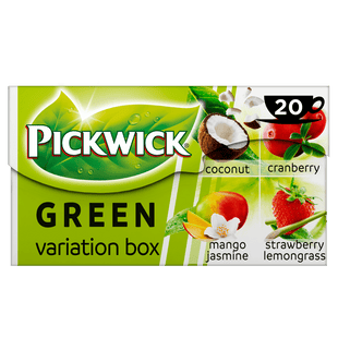 Grüner Tee der Pickwick-Variation