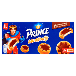Lu Prince MiniStars Koekjes Melkchocolade