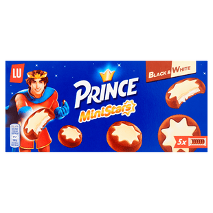 Lu Prince MiniStars Koekjes Black & White