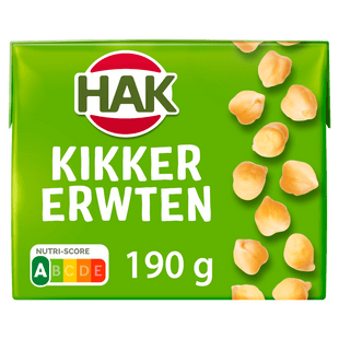 Hak Kikkererwten in pak