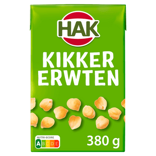 Hak Kikkererwten in pak