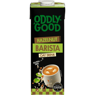 Oddlygood Barista hazelnut oat drink 1L