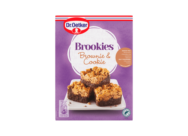 DR. Oetker Brookies Brownie- und Keks-Backmischung