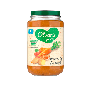 Olvarit 8+mnd Wortel Kip Aardappel