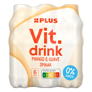 Vitamin drink mango & guave 0%
