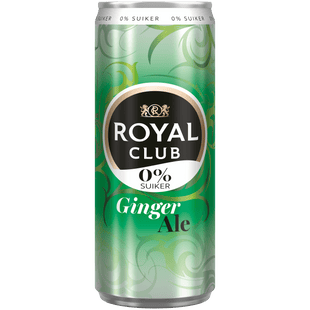 Royal Club Ginger ale 0% suiker
