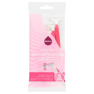 Derlon Wegwerpscheermesjes 2 blades