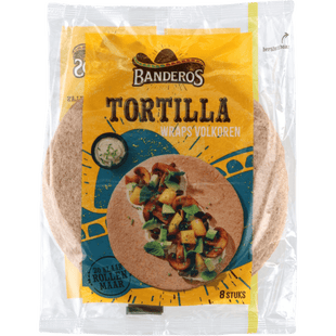 Banderos Tortilla umhüllt Vollkorn