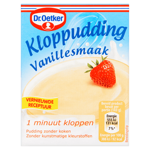 Dr. Oetker Kloppudding vanillesmaak