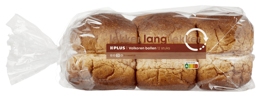Lang lekker bollen volkoren