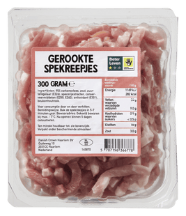 Danish Crown Gerookte spekreepjes