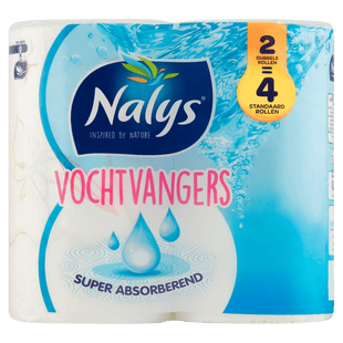 NALYS Vochtvangers keukenpapier dubbele rol