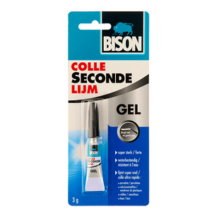 Bison Sekundenkleber-Gel