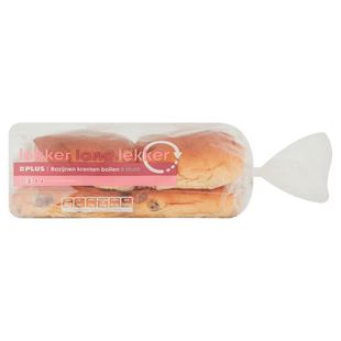 Krentenbollen lekker lang lekker