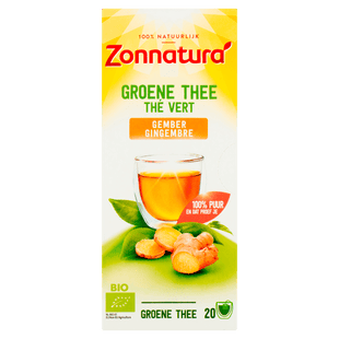 Zonnatura Grüner Tee Ingwer