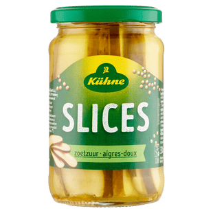 Kuhne Augurken slices zoetzuur