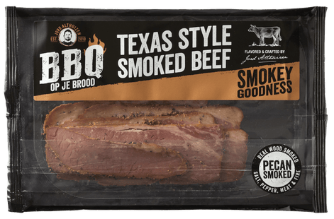 BBQ op je brood Texas style smoked beef