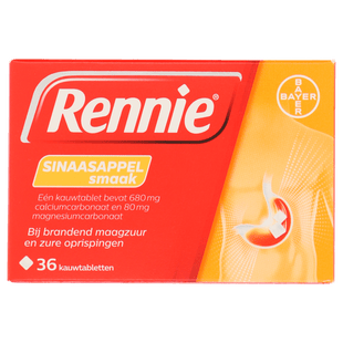 Rennie Maagtabletten sinaasappel