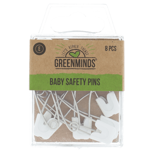Greenminds Baby Veiligheidsspeld 57mm 8st