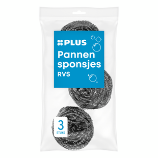 Pannenspons RVS Dutchshopper