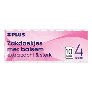 Zakdoekjes lotion 4 laags 10x