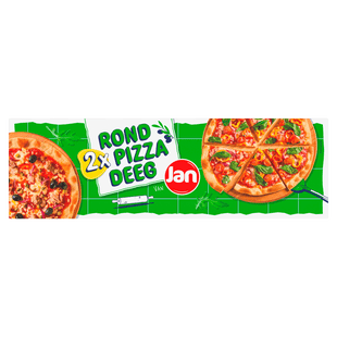 Jan Pizzateig rund & dünn im Duopack