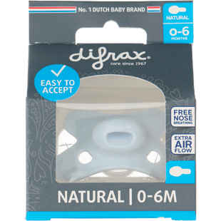 Difrax Schnuller natürlich 0-6 Monate