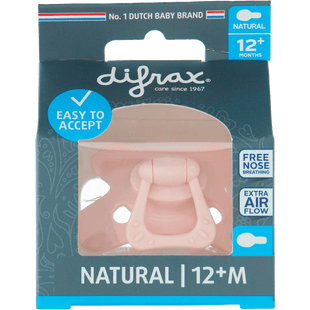 Difrax Schnuller natur 12+ Monate
