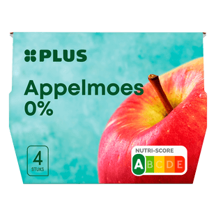Apfelmus 0% 4er-Pack