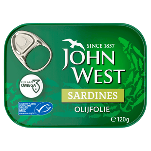 John West Sardines in olijfolie MSC