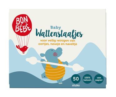 Bonbebe Baby wattenstaafjes