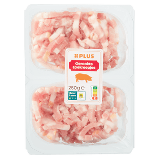 Geräucherte Speckstreifen