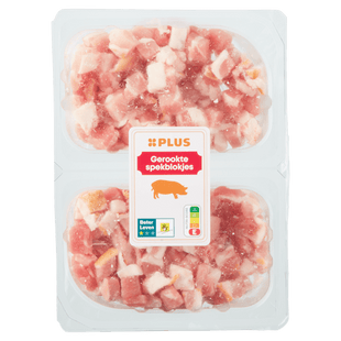 Geräucherten Speck würfeln