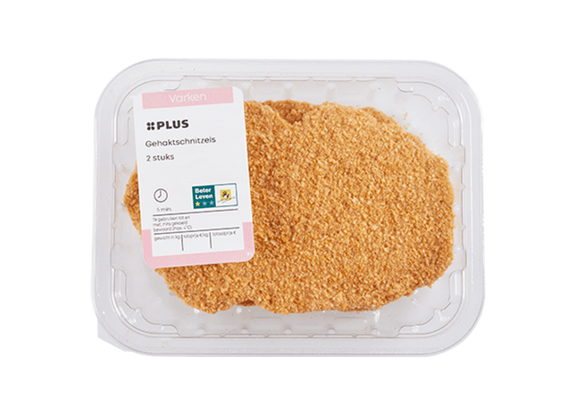 Beter Leven Gehaktschnitzels Gepaneerd