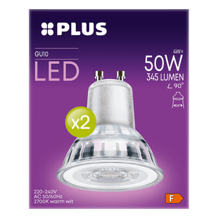 Lampe LED 50W Spot GU10 2PK