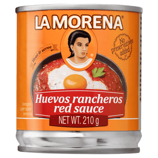 La Morena Huevos rancheros red sauce