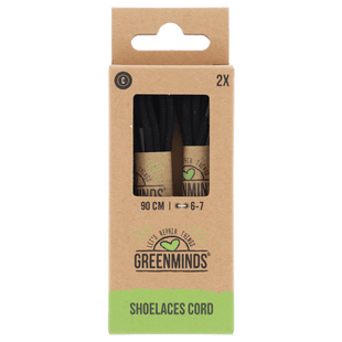 Greenminds Koordveter Fijn Zwart 90 cm 2p