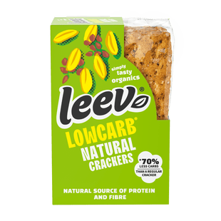 Leev Bio low-carb Qrackers