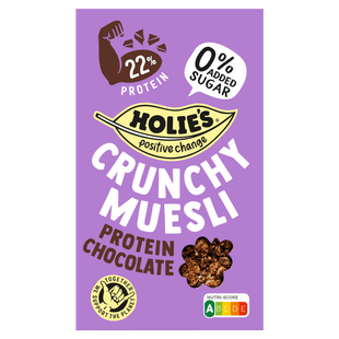 Holie's Crunchy muesli protein chocolate