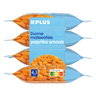 Maiswafels Paprika