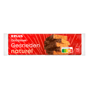 Ontbijtkoek Naturel gesneden