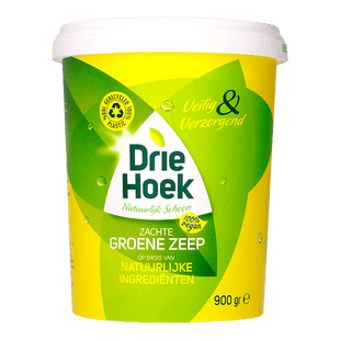 Driehoek Zachte groene zeep