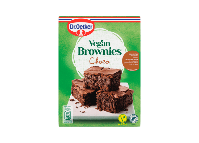 Dr. Oetker Vegan brownies plantaardig bakmix