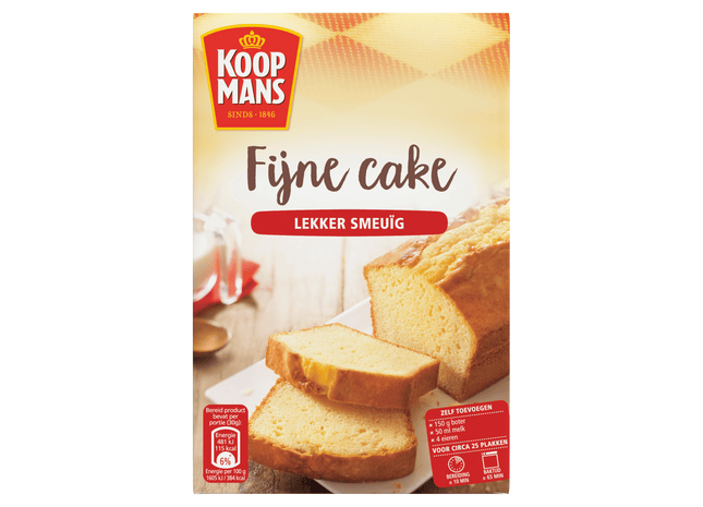 Koopmans Feine Kuchenbackmischung
