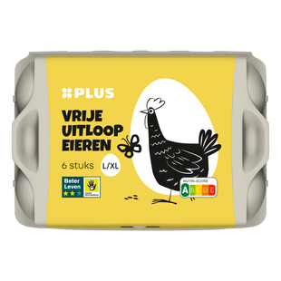 Vrije uitloop eieren Groot