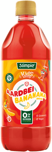 Slimpie Limonadesiroop kids aardbei bananana