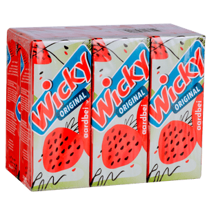 Wicky Original Erdbeere 6er-Pack