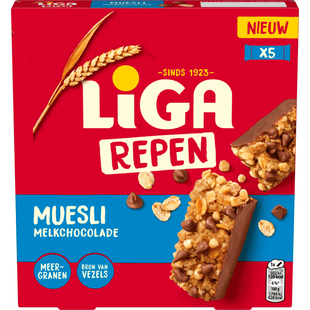 Liga Mueslirepen melkchocolade