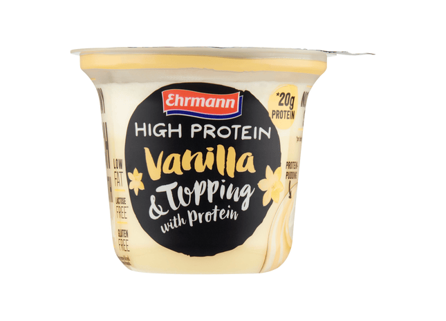 Ehrmann High Protein pudding topping vanille